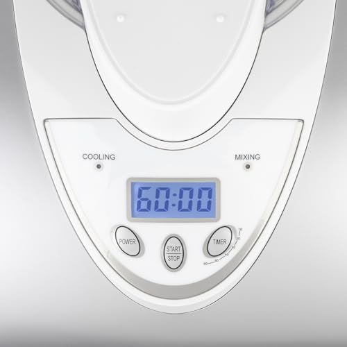H.Koenig Sorbetière Turbine à Glace Professionnelle HF180, Machine à Glace Electrique 1L, 135 W, Réfrigérante & Maintien du Froid   Sorbet et Crème Glacée : Cuisine et Maison