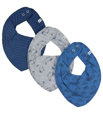 Pippi Baby Hagesm?k - 3-Pak - Vallarta Blue