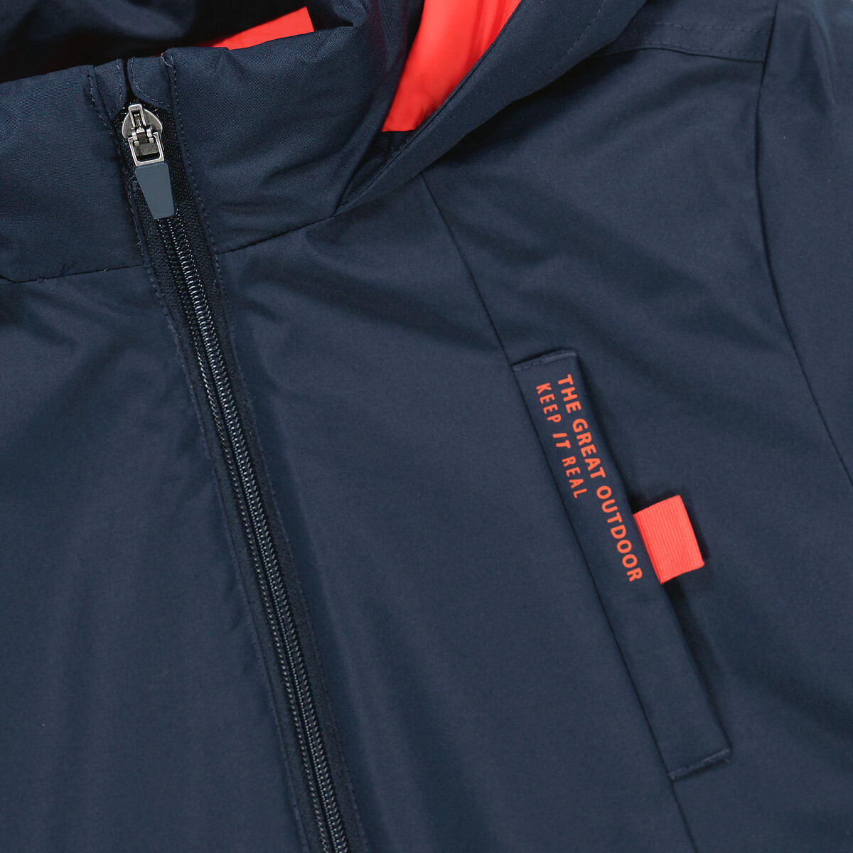 COLEÇÕES LA REDOUTE<br>Parka quente com boné