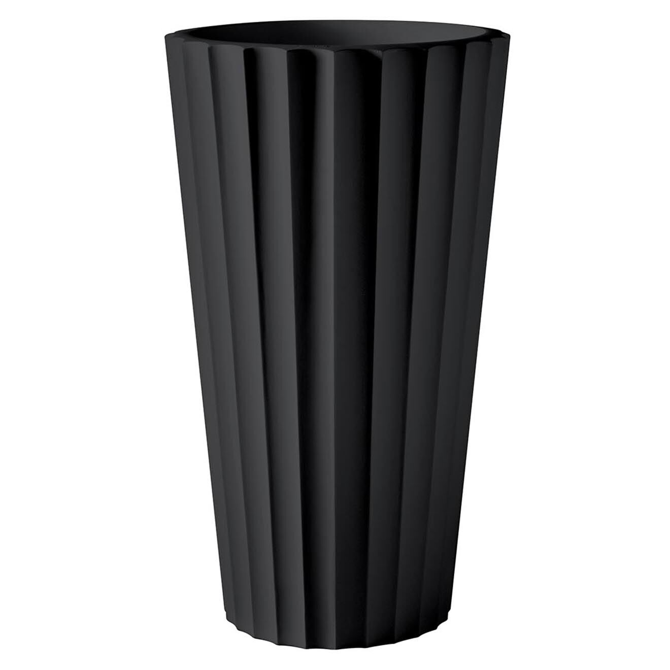 Serralunga Pot Euphronio Design par Paolo Rizzatto anthracite - D.74x126 cm