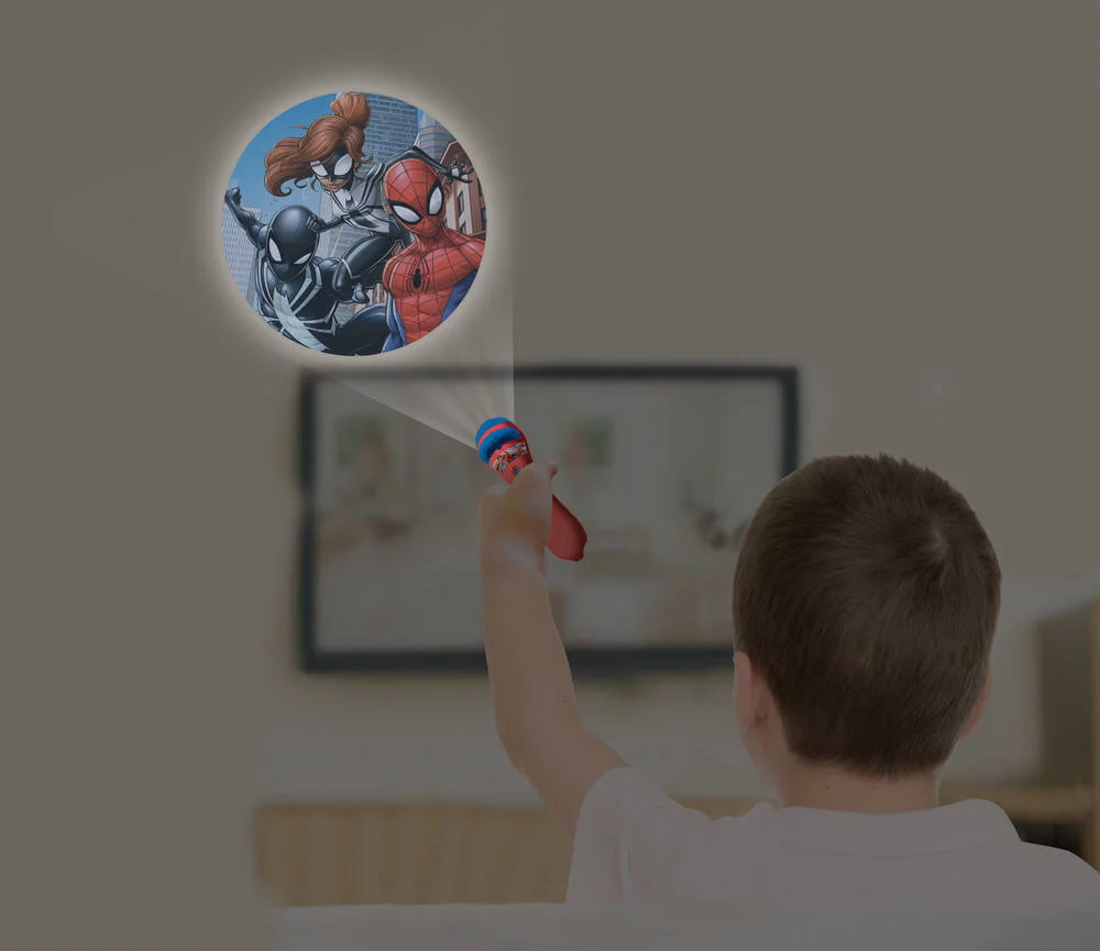 SPIDER-MAN - PROJECTEUR A HISTOIRES LAMPE TORCHE