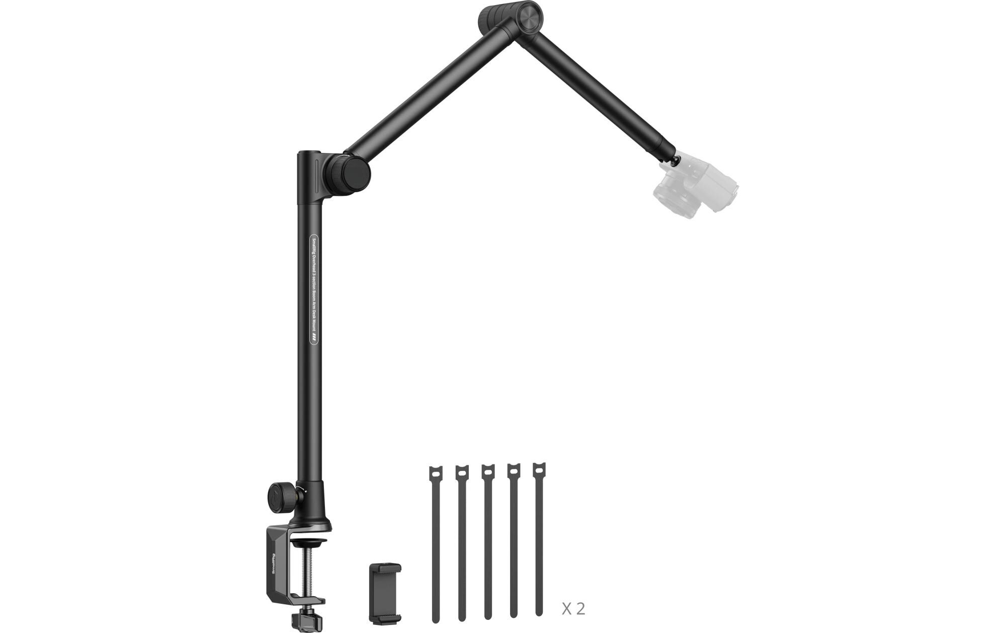 Tischstativ für Overhead-FotografieHalterung für Overhead-Fotografie und Live-Aufnahmen am Schreibtisch