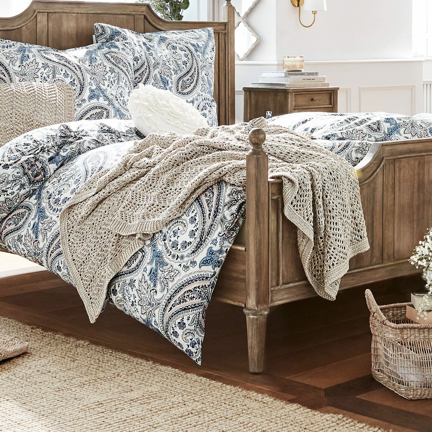 Plaid Lukretia creme