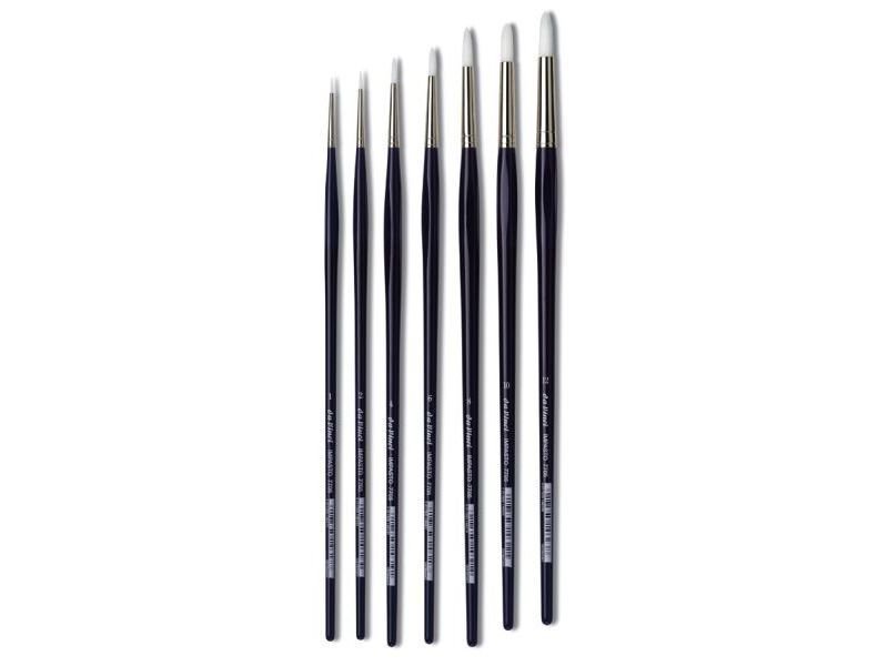 Da Vinci Acrylpinsel Impasto, kurz, rund