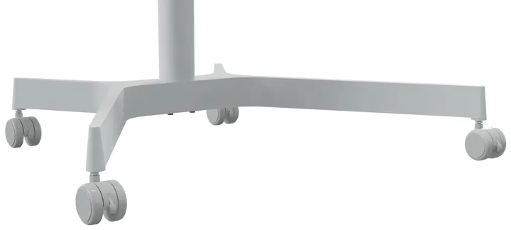 Leitz Ergo hæve-sænke skrivebord med hjul 60x80 cm hvid