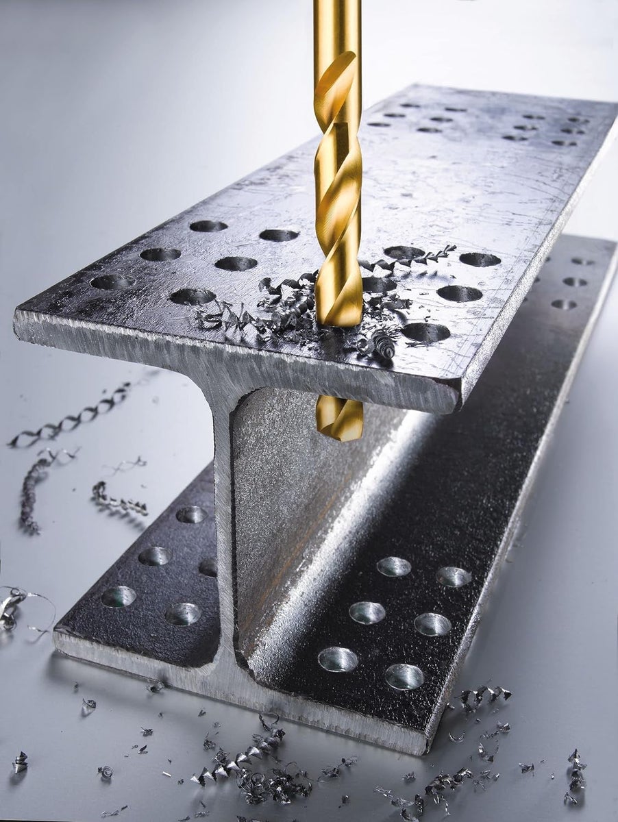 kwb HSS Metaalboorset, Titanium Spiraalboorset in Industriële Kwaliteit, Gereedschapskist, 19-delig