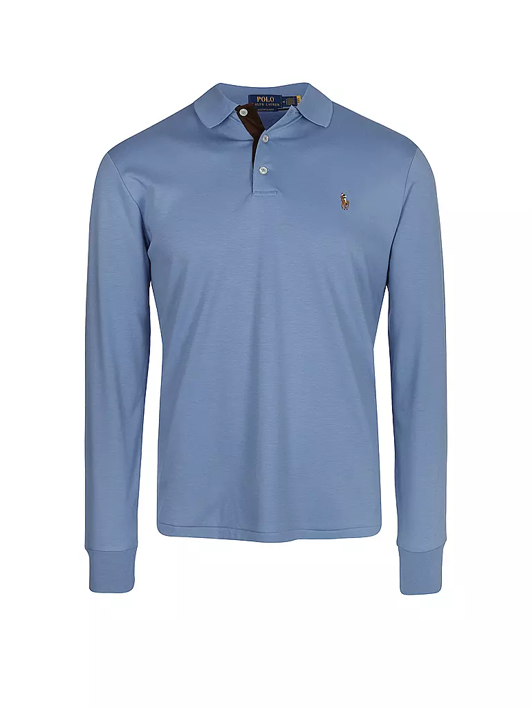 POLO RALPH LAUREN Poloshirt Custom Slim Fit hellblau