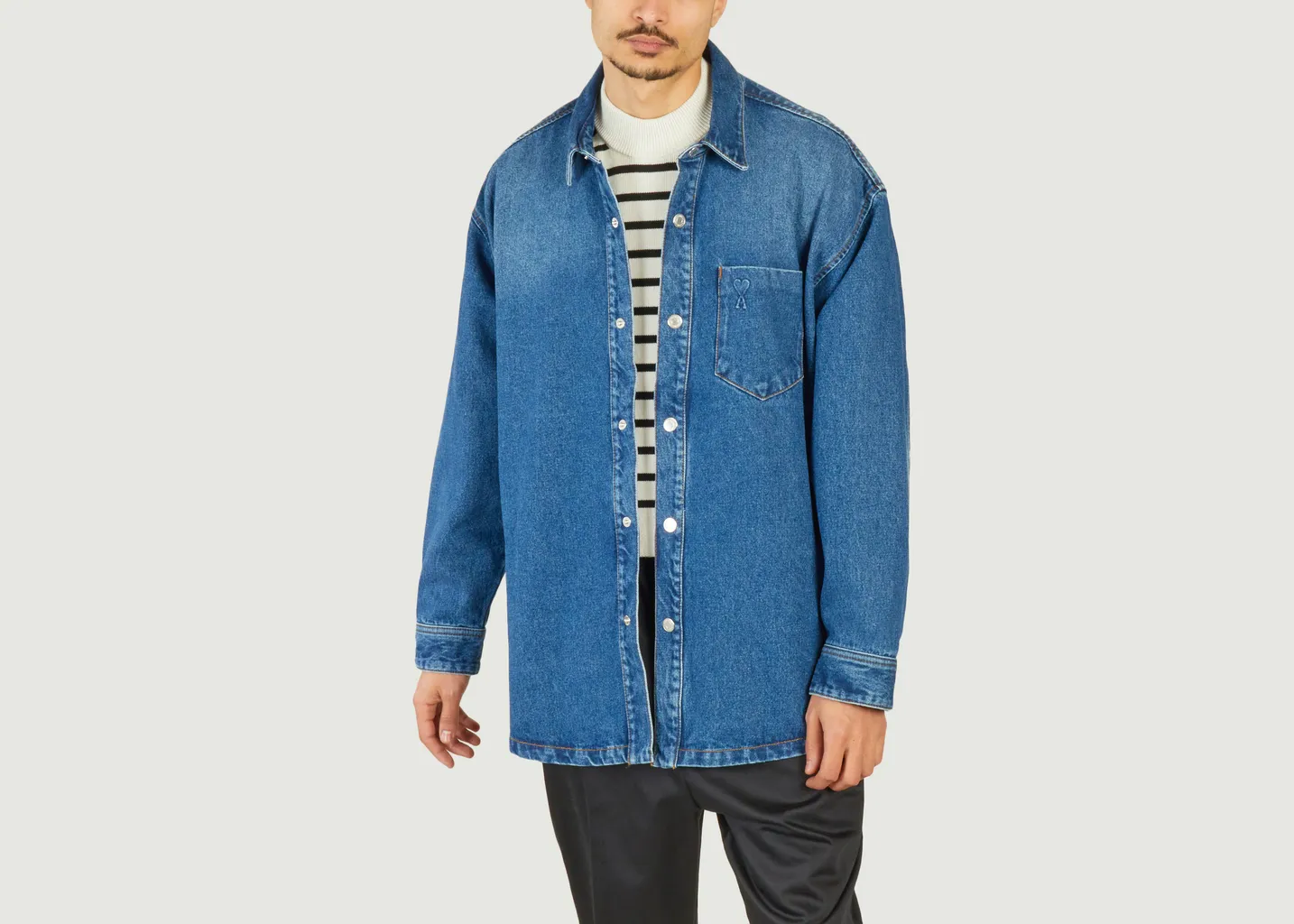 Surchemise oversize Ami de Coeur AMI Paris