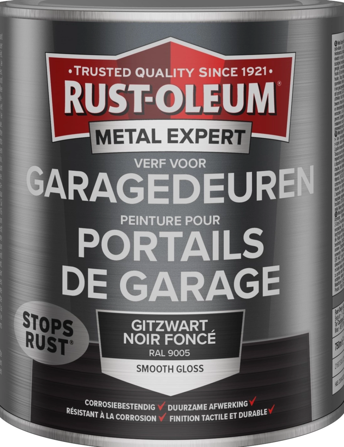 Rust-Oleum Verf voor Garagedeuren - RAL 6005 mosgroen - 0,75L