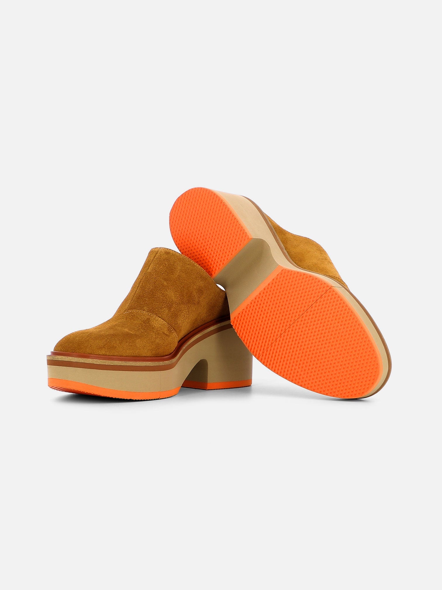 MULES - AMIGO mules, calfskin brown