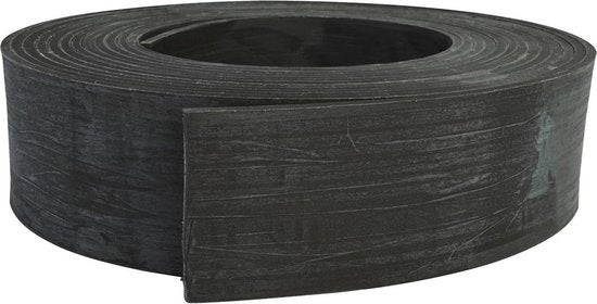 Nature borderrand flexibel zwart 10 m
