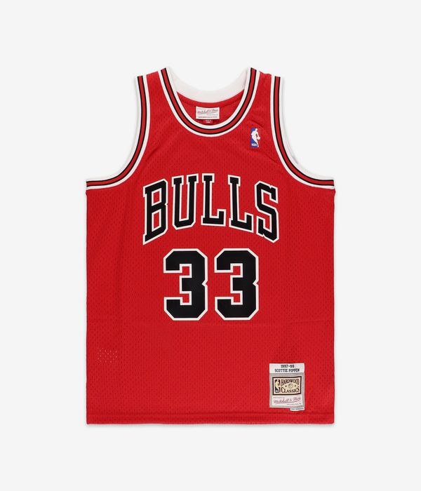 Mitchell&Ness Chicago Bulls Scottie Pippen Tank-Top (scarlet)