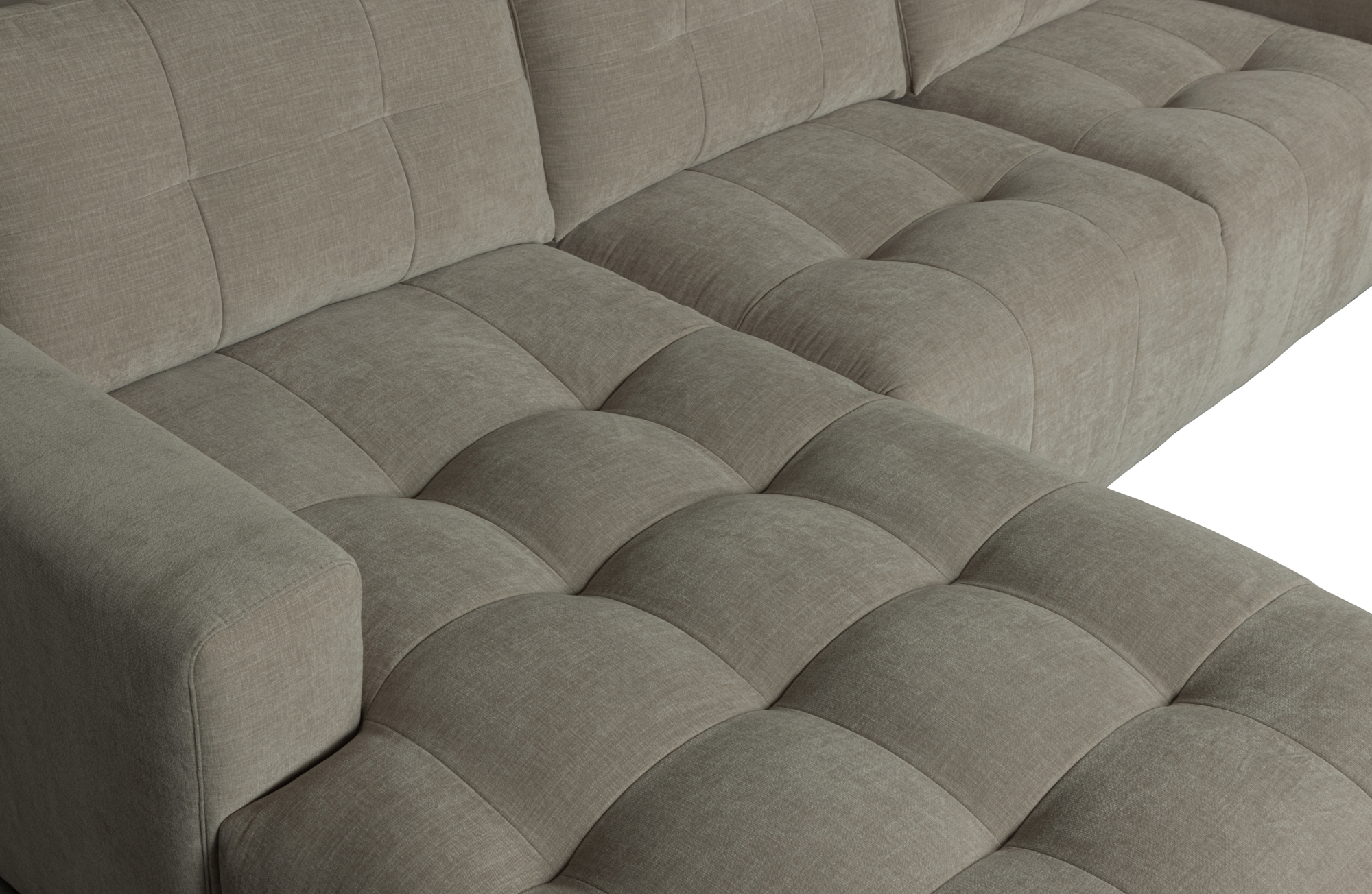 WOOOD Exclusive chaise longue Bar - Links Bar Chaise Longue Links - Warm Grijs