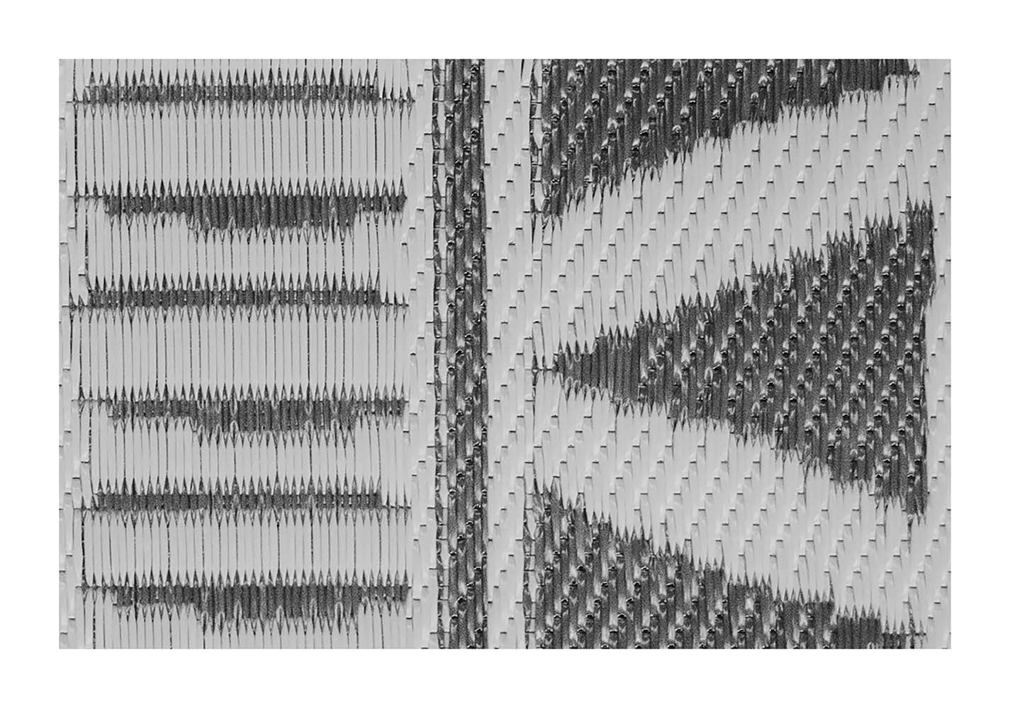 Bo-Camp Oxomo L chill mat - Black/White