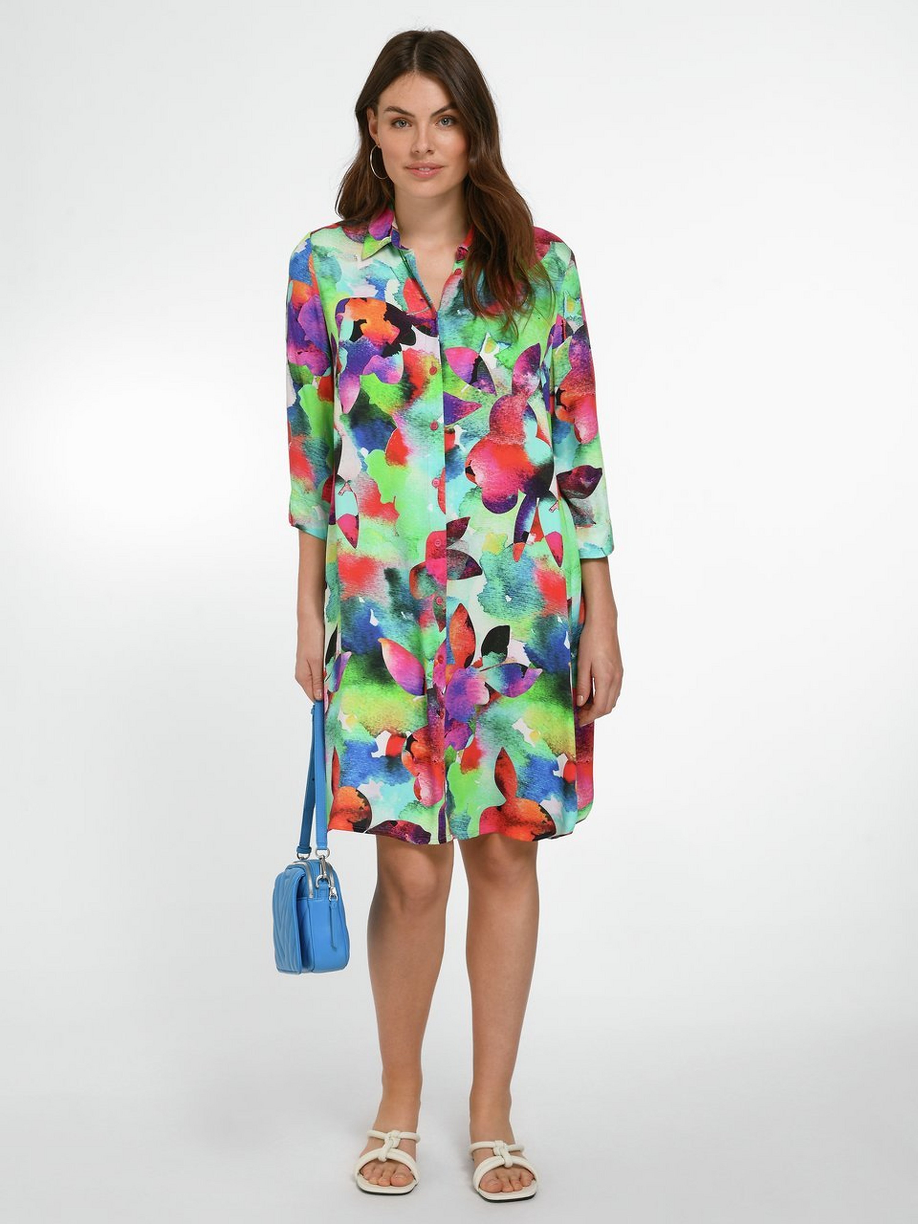 Kleid mit 3/4-Arm