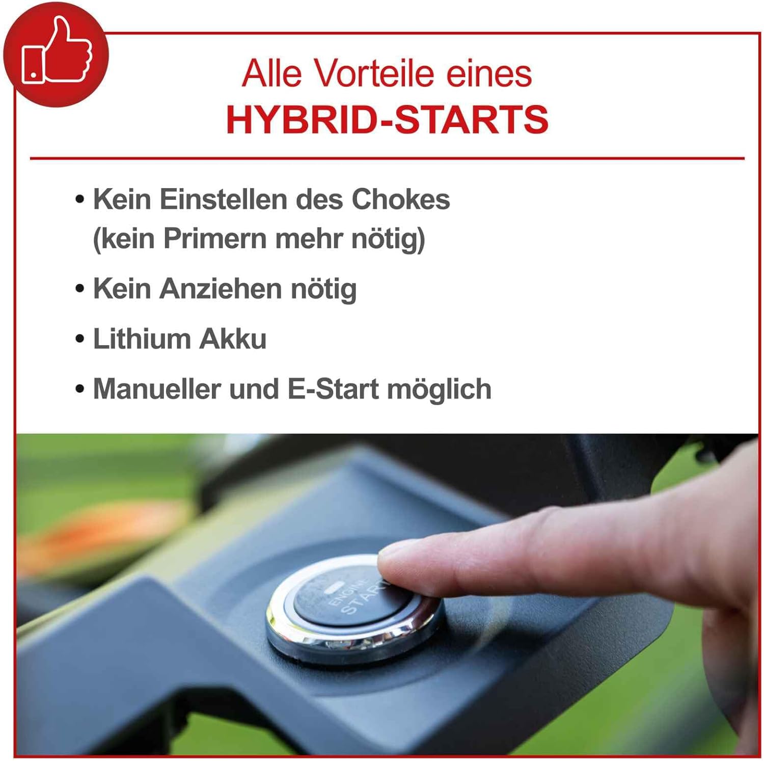 Scheppach Benzin Rasenmäher MS225-53E mit E-Start | Radantrieb | 6PS | 53 cm Schnittbreite | 7-fache Schnitthöhenverstellung | 65 Liter Fangkorb | Reinigungsfunktion | Mulchfunktion | Seitenauswurf