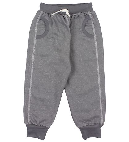 Katvig Sweatpants - Baggy - MørkGråmeleret