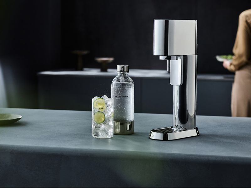 Sodastream Wassersprudler Enso mit Quickconnect und Flasche Sodastream -Set