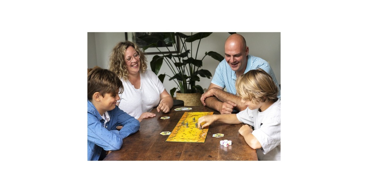 AsmodeeRaptor Race Bordspel  (Nederlands, 2 tot 5 spelers, 15 minuten, vanaf 6 jaar)