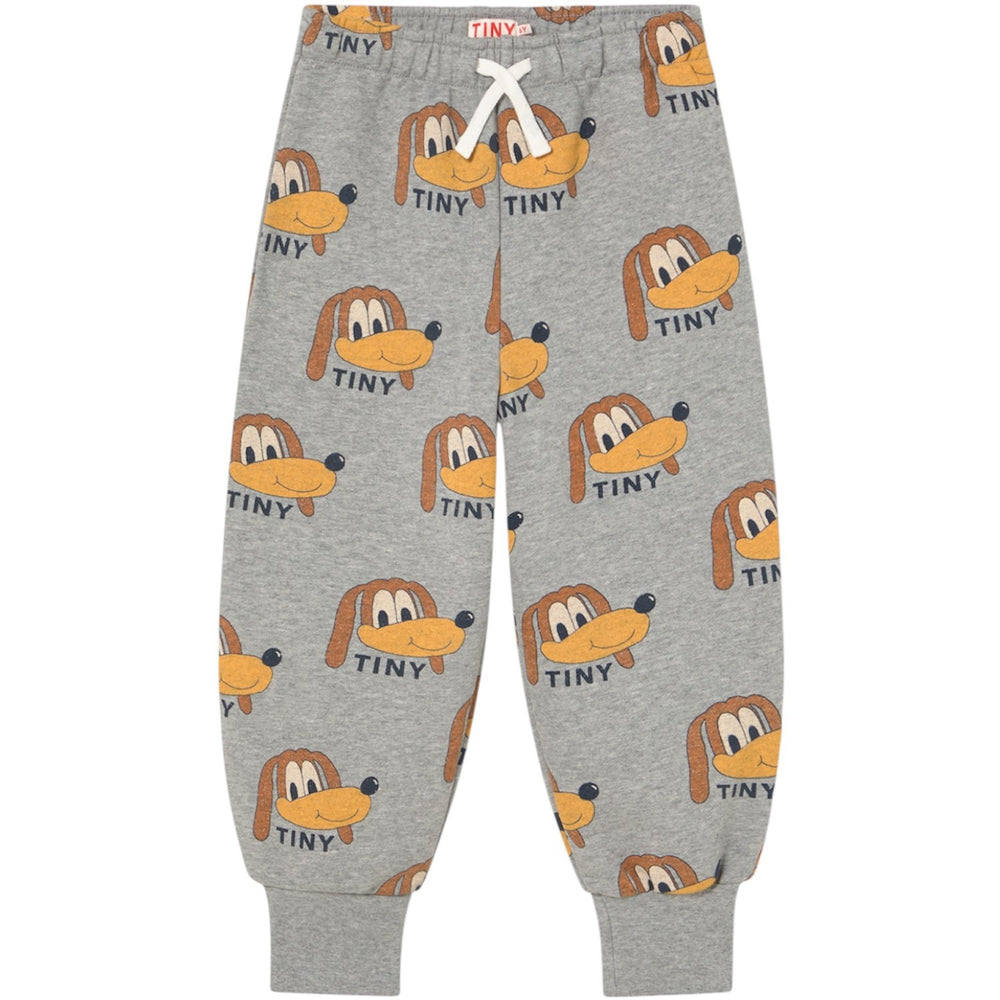 Køb TinyCottons Medium Grey Heather Dogs Sweatpant