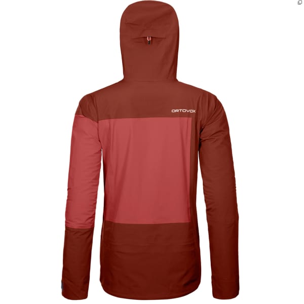 Veste ski de randonnée ORTOVOX 3L DEEP SHELL JACKET W CLAY ORANGE