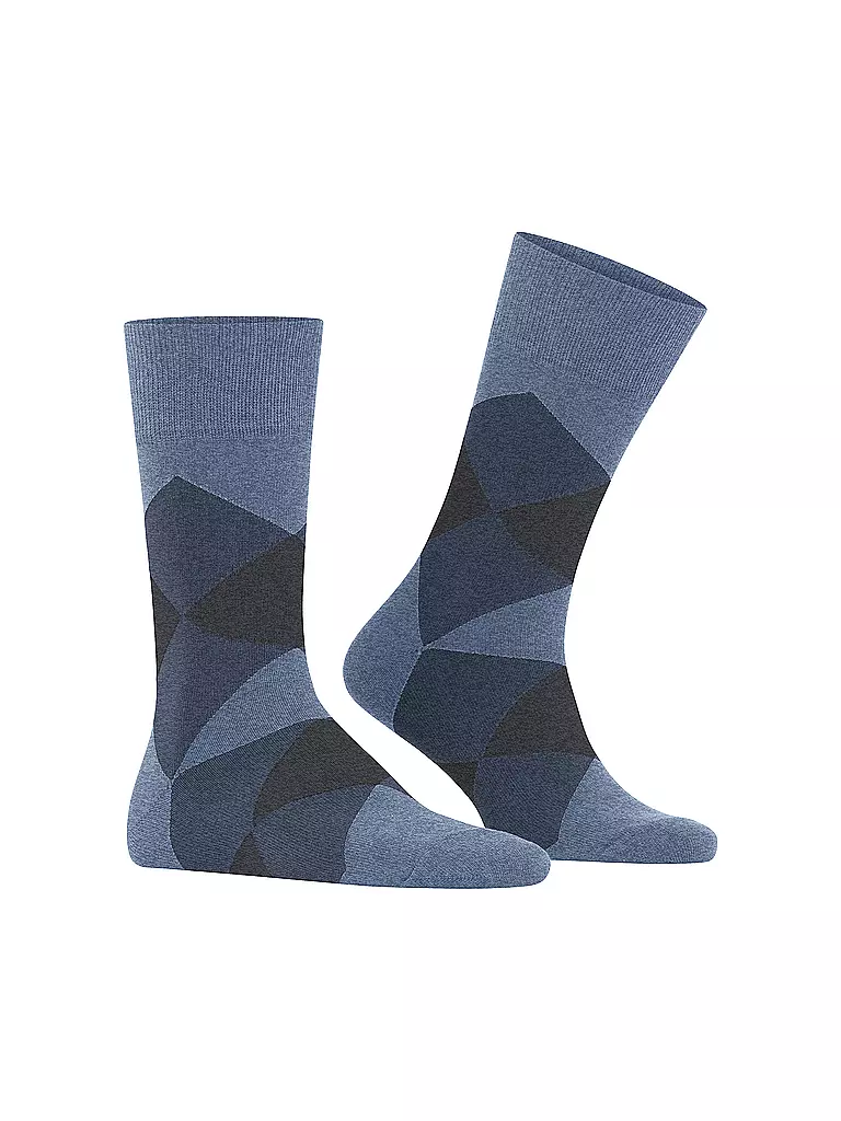 BURLINGTON Herren Socken CLYDE 40-46 light jeans blau