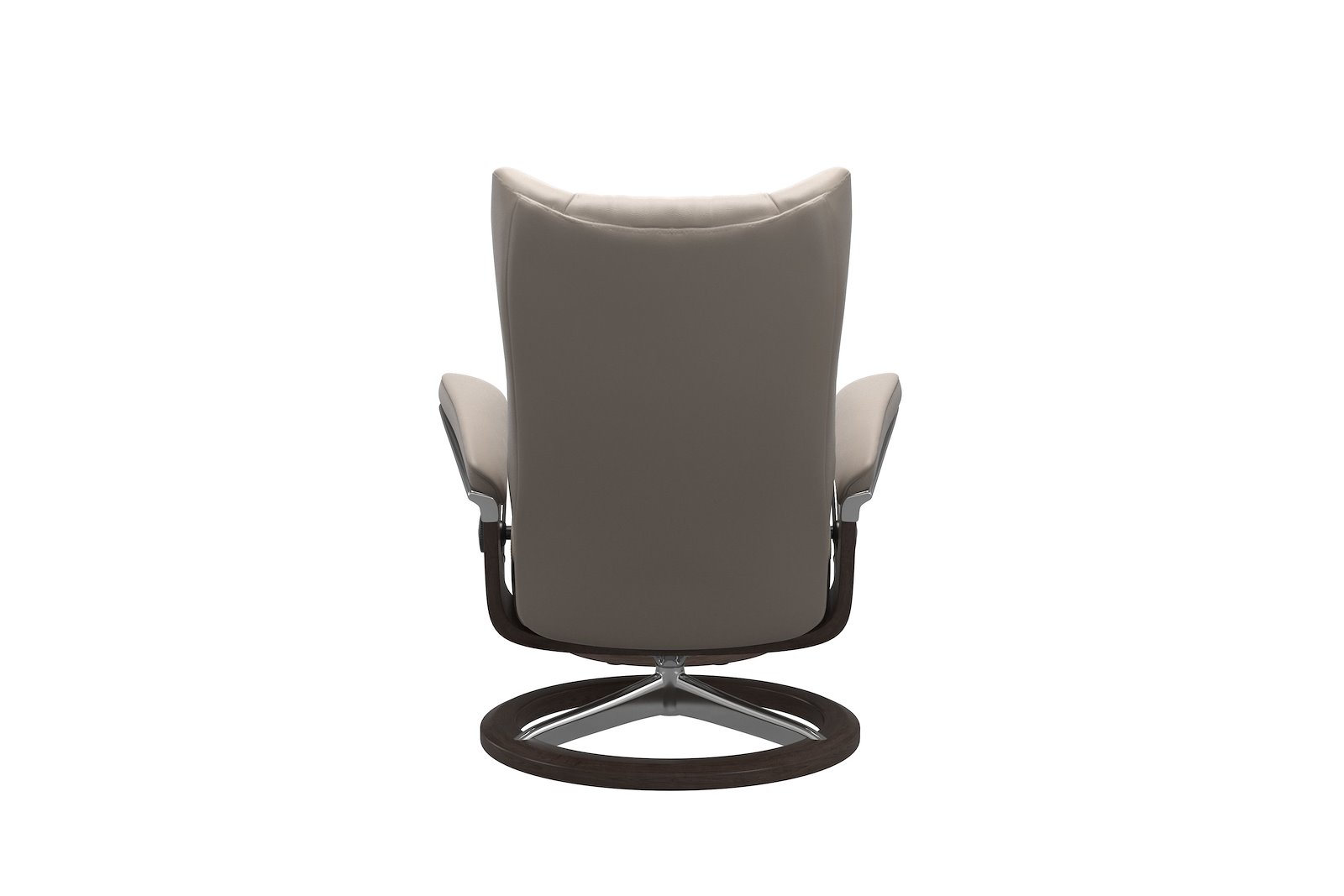 Wing lenestol m/krakk Hud Paloma Dark Mushroom - Signature Chrome - Eik