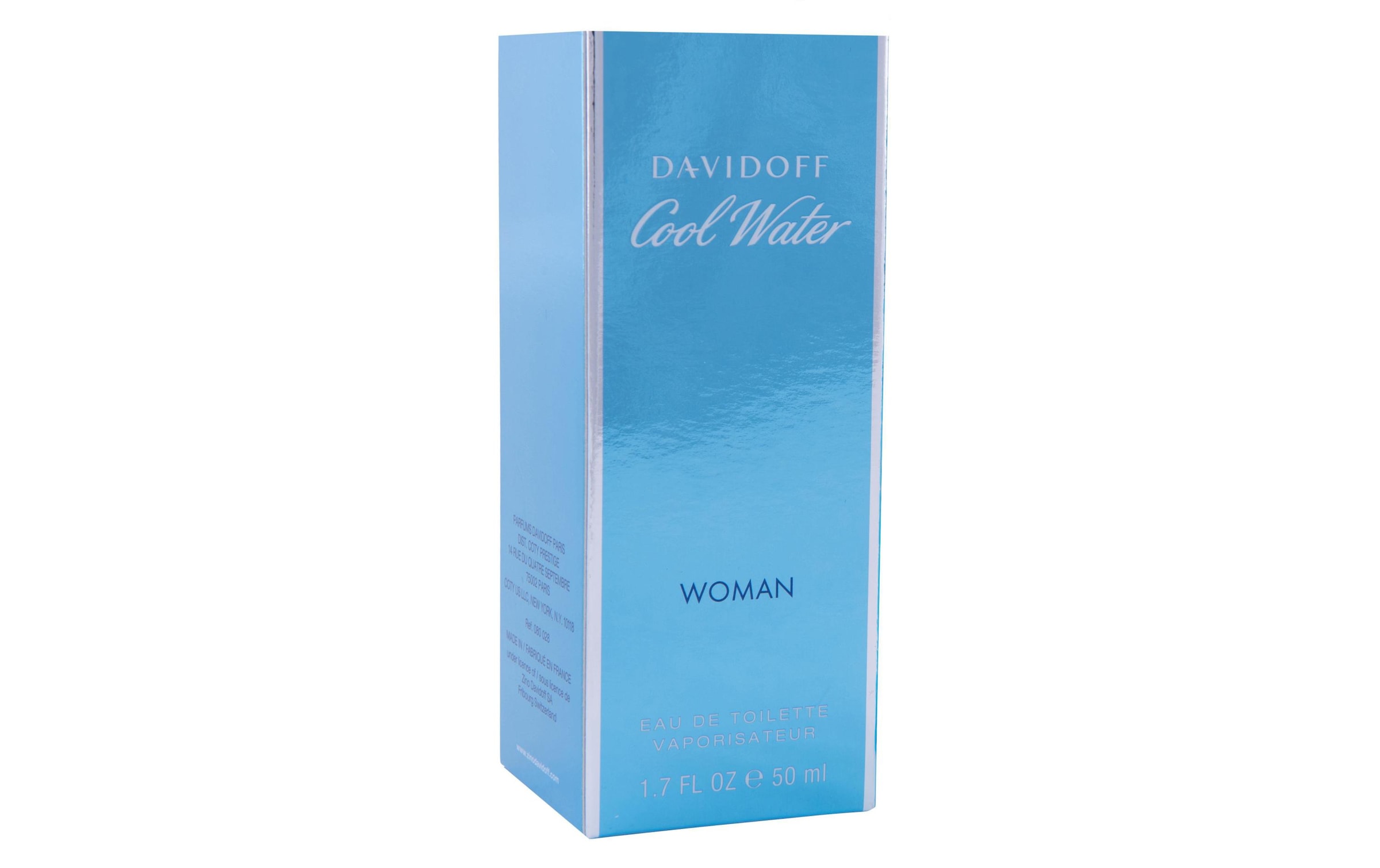DAVIDOFF Eau de Toilette »Cool Water Woman 50 ml«