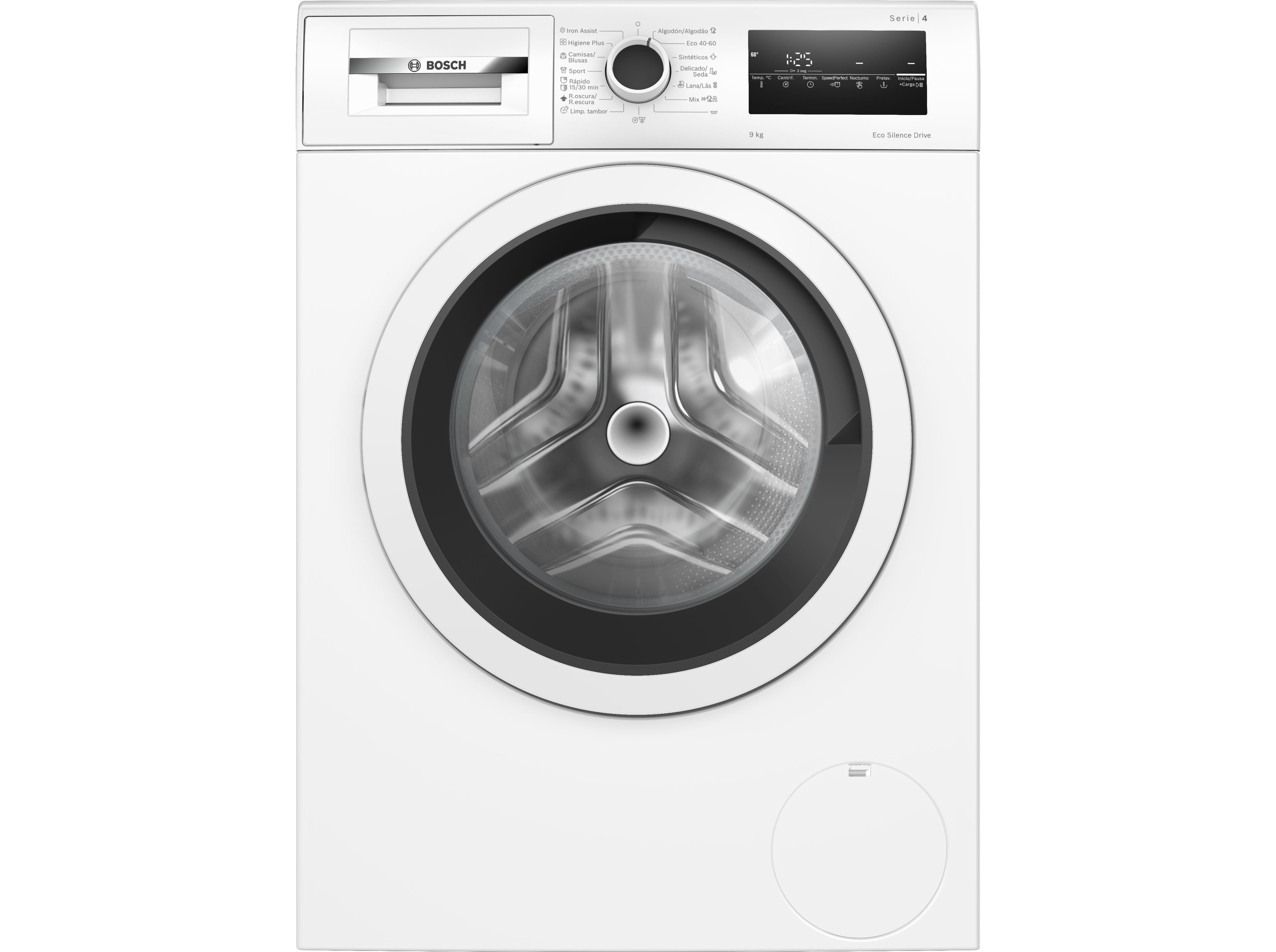 MÁQUINA DE LAVAR ROUPA BOSCH WAN24200EP - BRANCO A 9KG