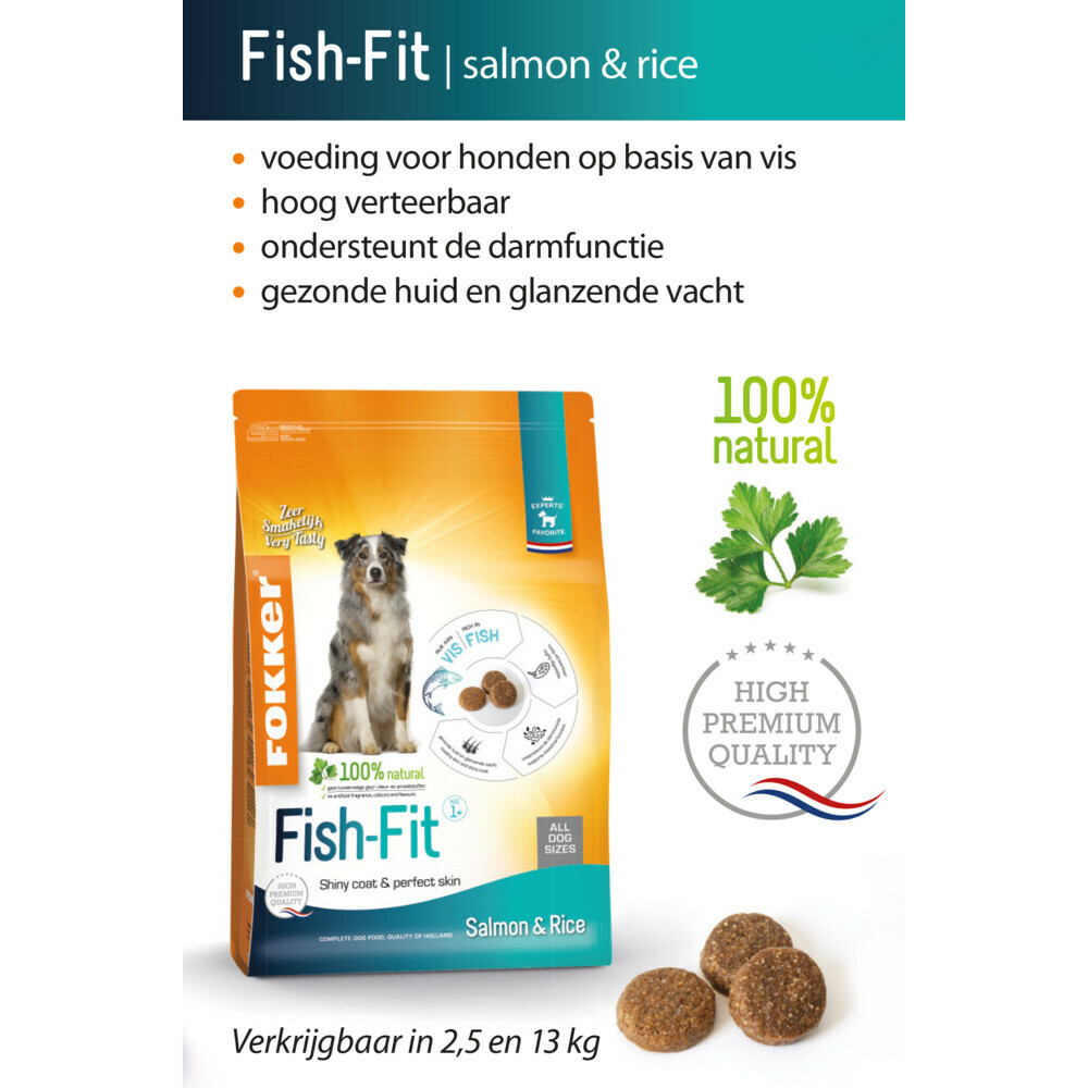 Fokker Hondenvoer Fish-Fit 13 kg