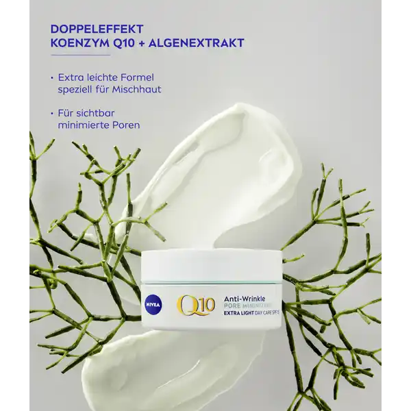 Q10 Anti-Falten Porenverfeinerung Extra Leichte Tagespflege LSF15