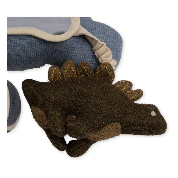 Konges Sløjd Miroir d'éveil à suspendre Dino | Bleu