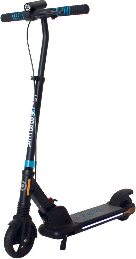 ONE K E-MOTION 14 NOIR - BLEU CIEL - TROTTINETTE 2 ROUES ELECTRIQUE