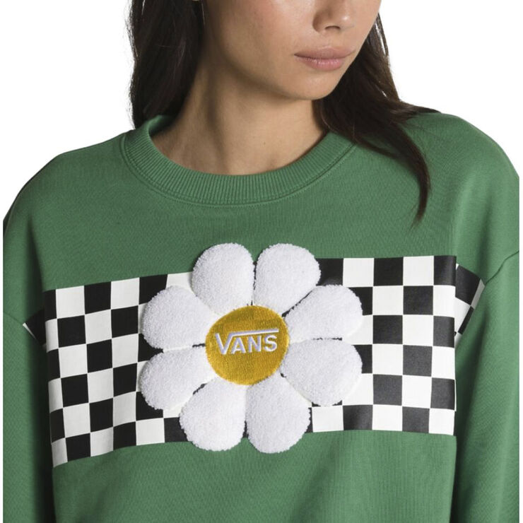 Vans OVERSIZED FLORAL CREW Fairway