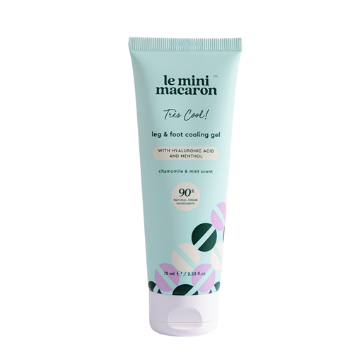 Le Mini Macaron Très Cool Leg & Foot Cooling Gel, 75 ml