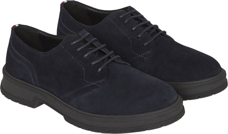 Tommy Hilfiger HILFIGER CORE SUEDE SHOE Desert sky