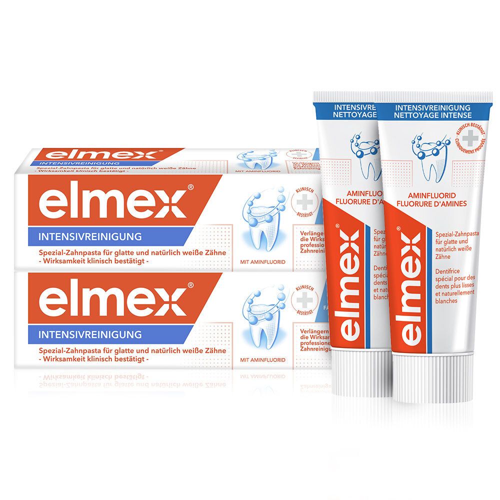 elmex INTENSIVREINIGUNG Zahncreme