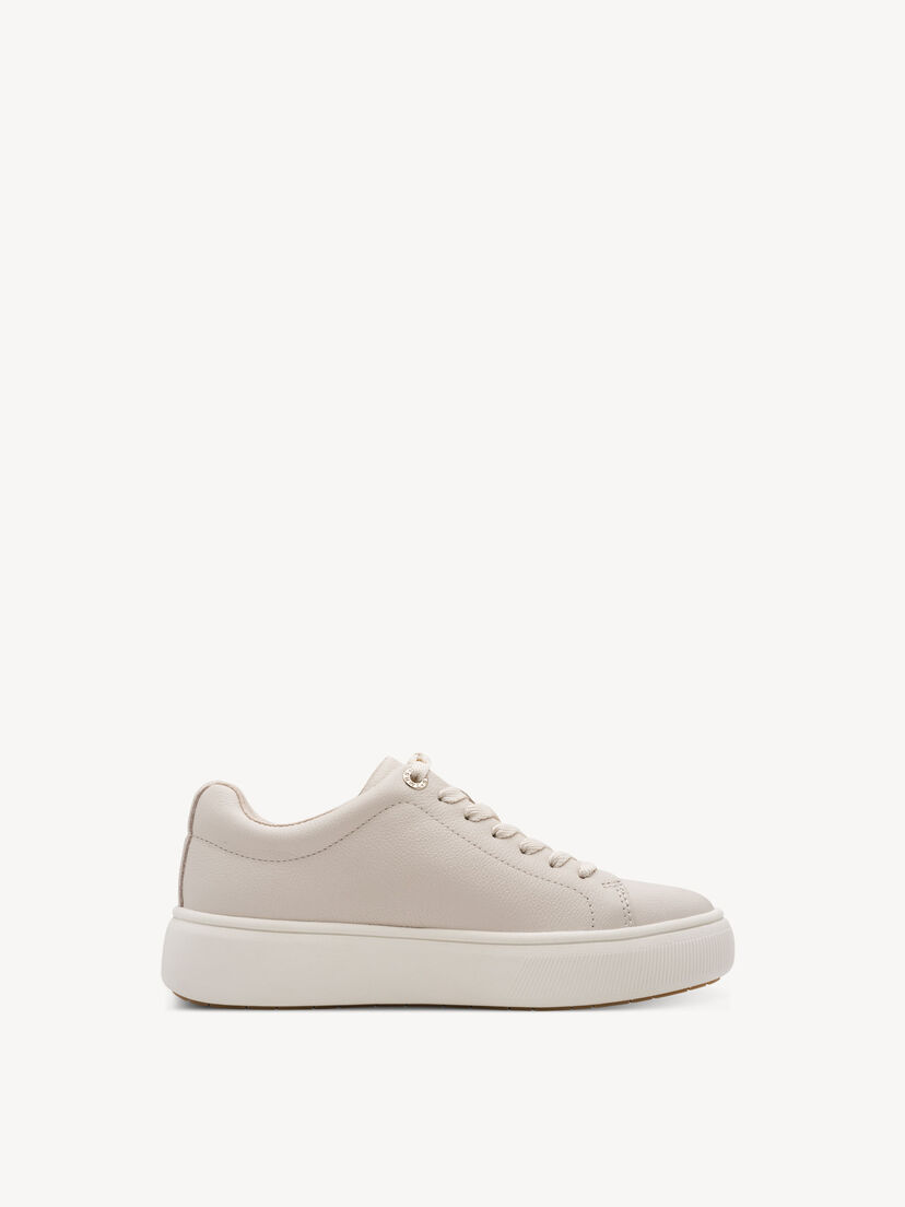 Leren Sneaker - beige