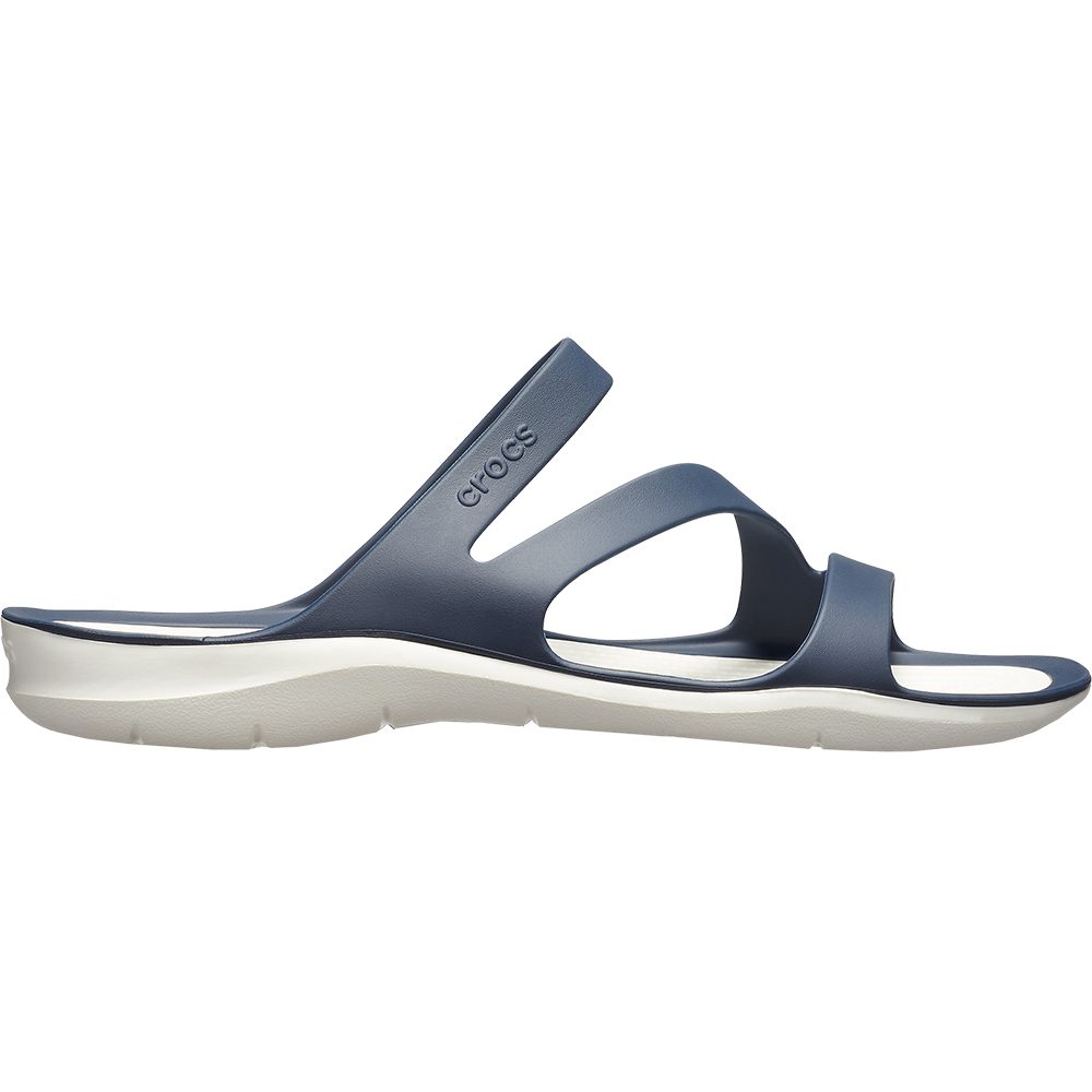 Crocs Swiftwater Sandale Damen navy white