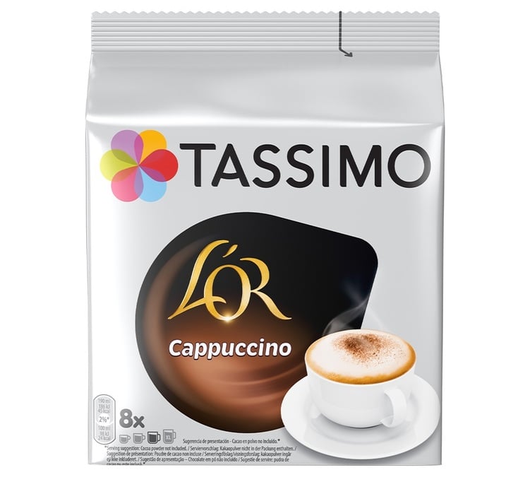 8 + 8 dosettes L'OR Cappuccino - TASSIMO