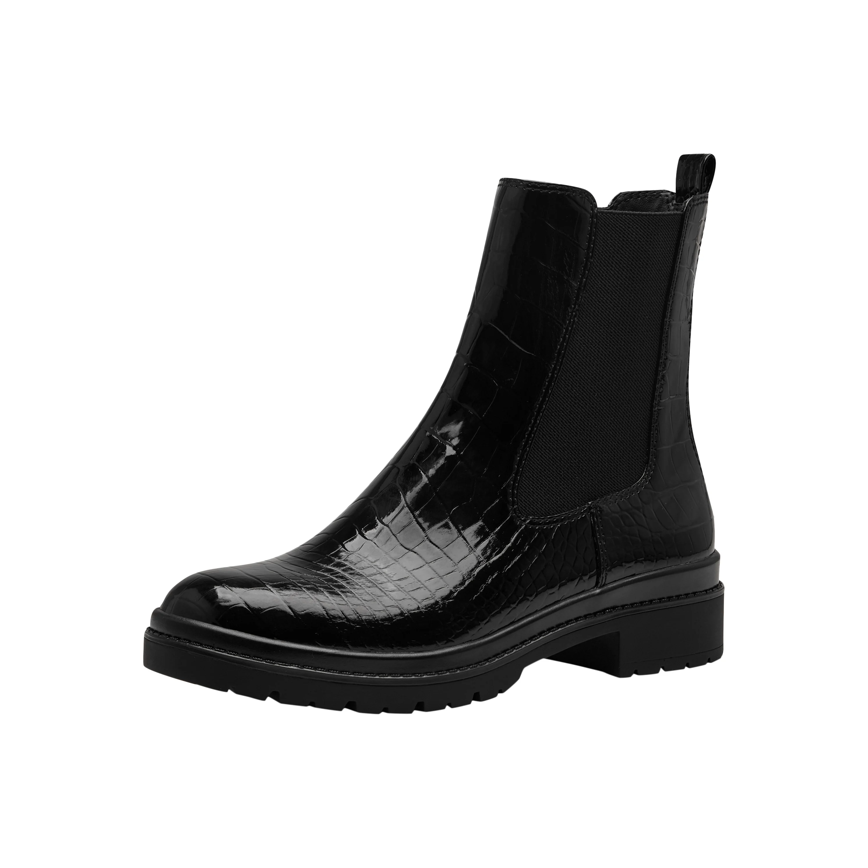 Bottine à zip | Noir