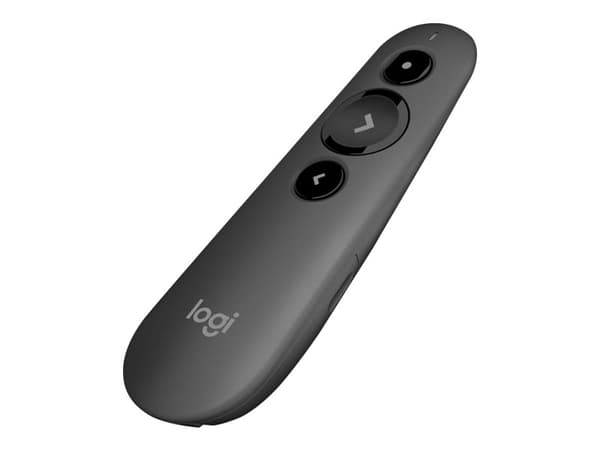Logitech R500 - Fjernkontroll for presentasjon - 3 knapper - grafitt