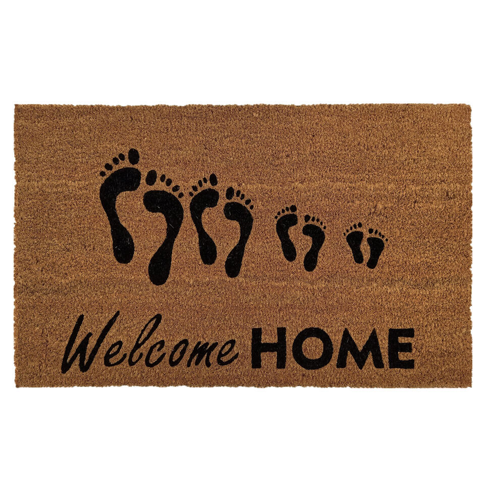 Kokosmat 'Welcome Home' - 50x80 cm
