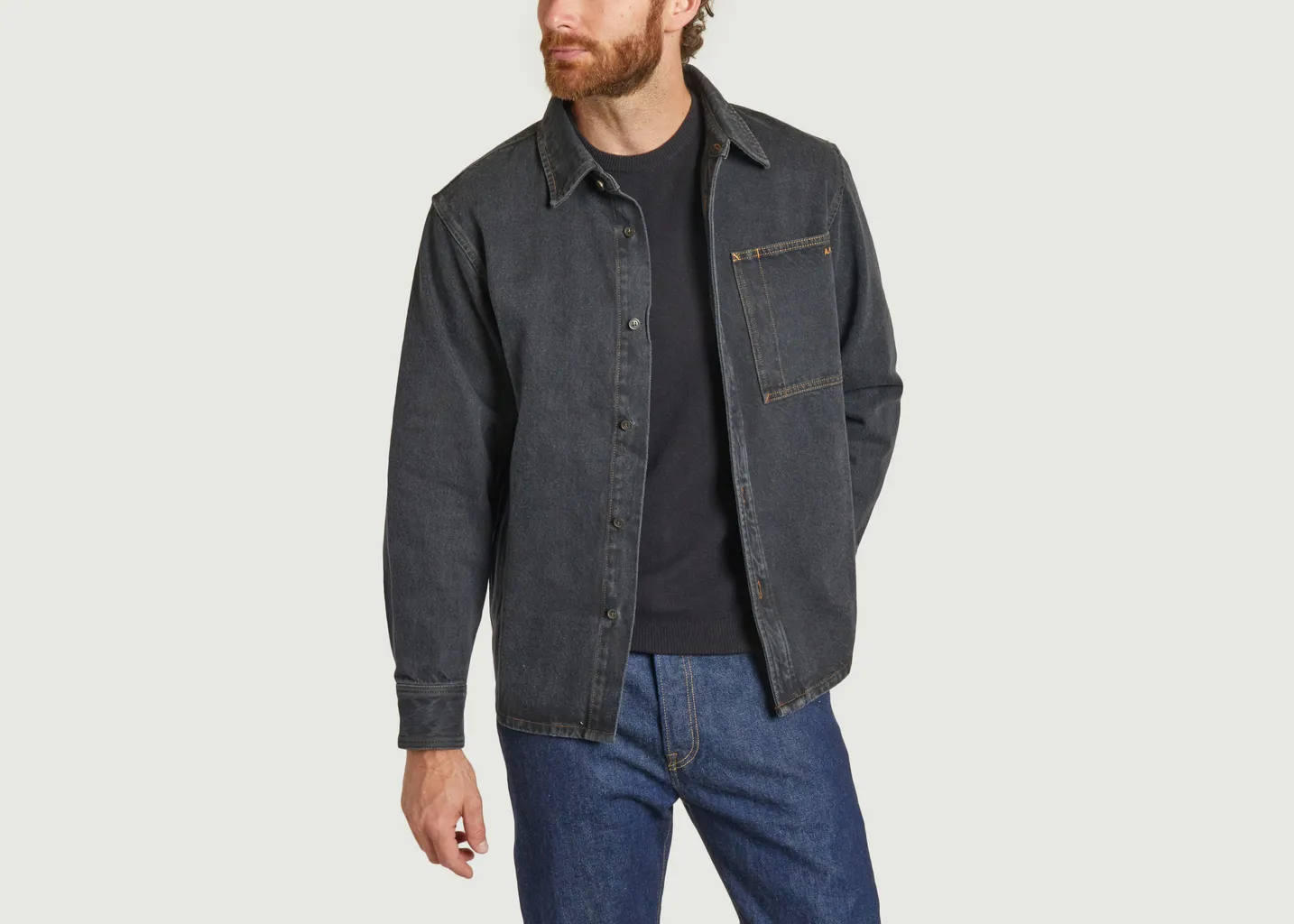 Surchemise Graham Logo A.P.C.