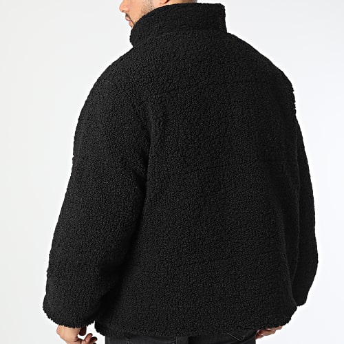 Veste Fourrure Réversible M33472MOW Noir