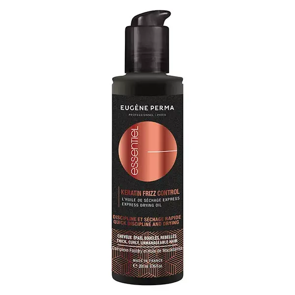 Óleo Secativo Anti-Frizz com Queratina Essencial 200ml