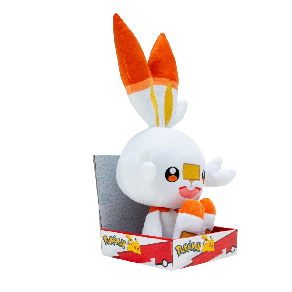 Pokémon - Plysbamse - 30 cm - Scorbunny ((PKW3107)