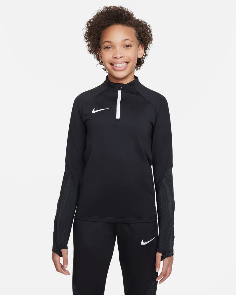 Haut d'entrainement 1/4 Zip Nike Strike 23 Noir pour enfant