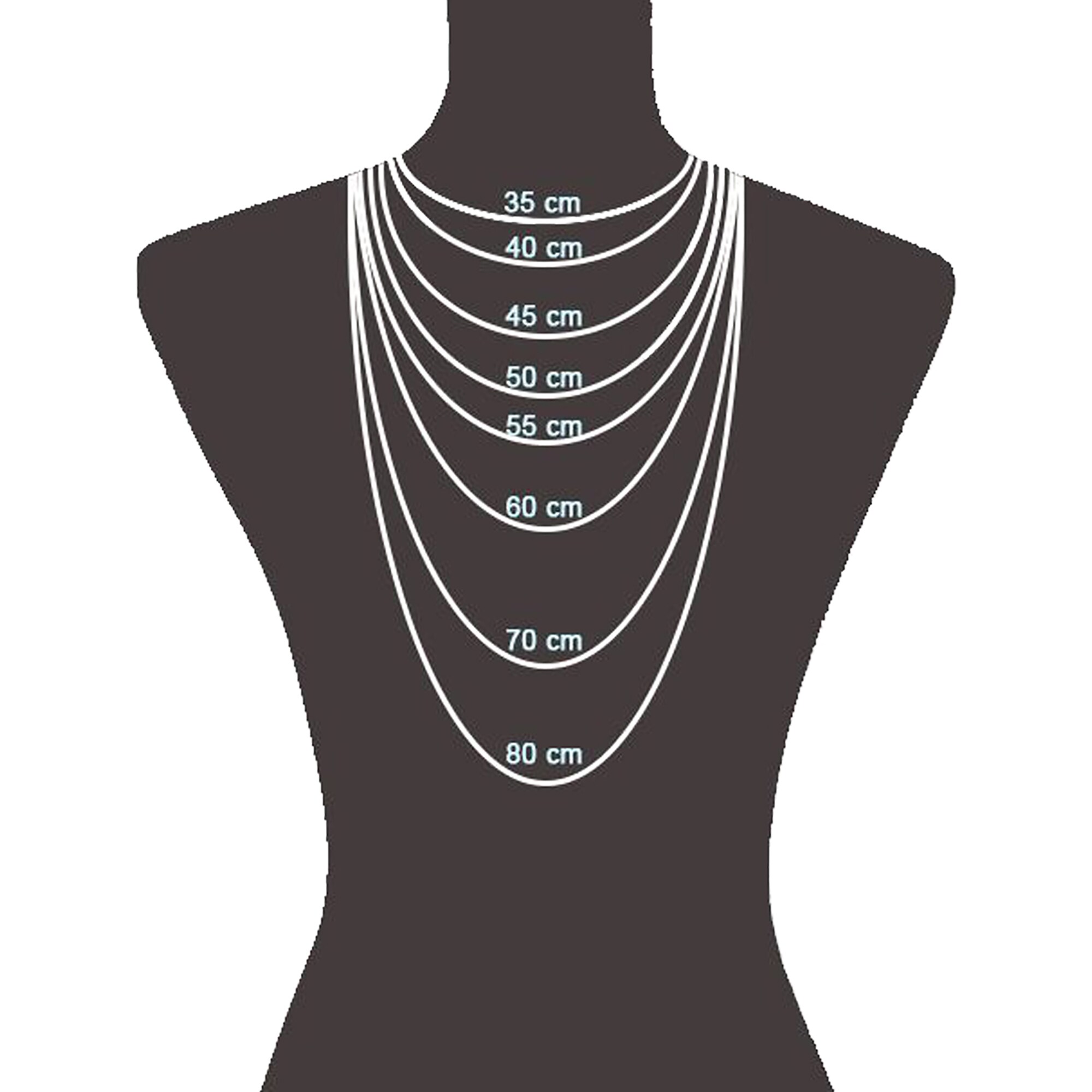 Steuer Modeschmuck Collierkette Maritime Modekette in sommerlichen Farben