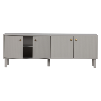 WOOOD TV-meubel Madu wolkengrijs grenenhout 56 x 160 cm